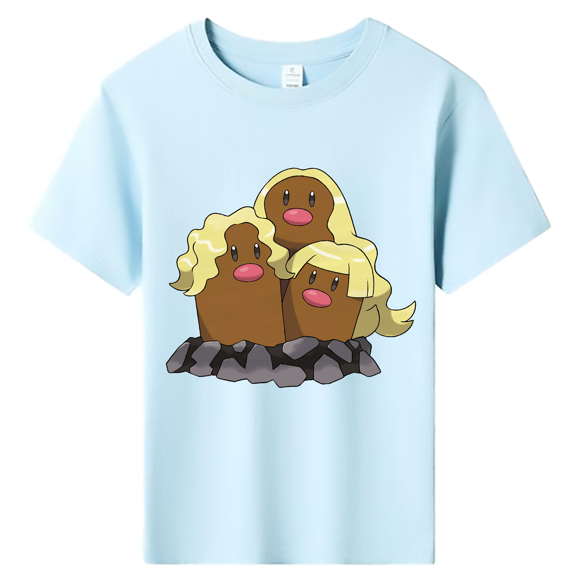 （画像用） ポケットモンスター Pokémon 綿100％キッズTシャツ（フロントプリント）